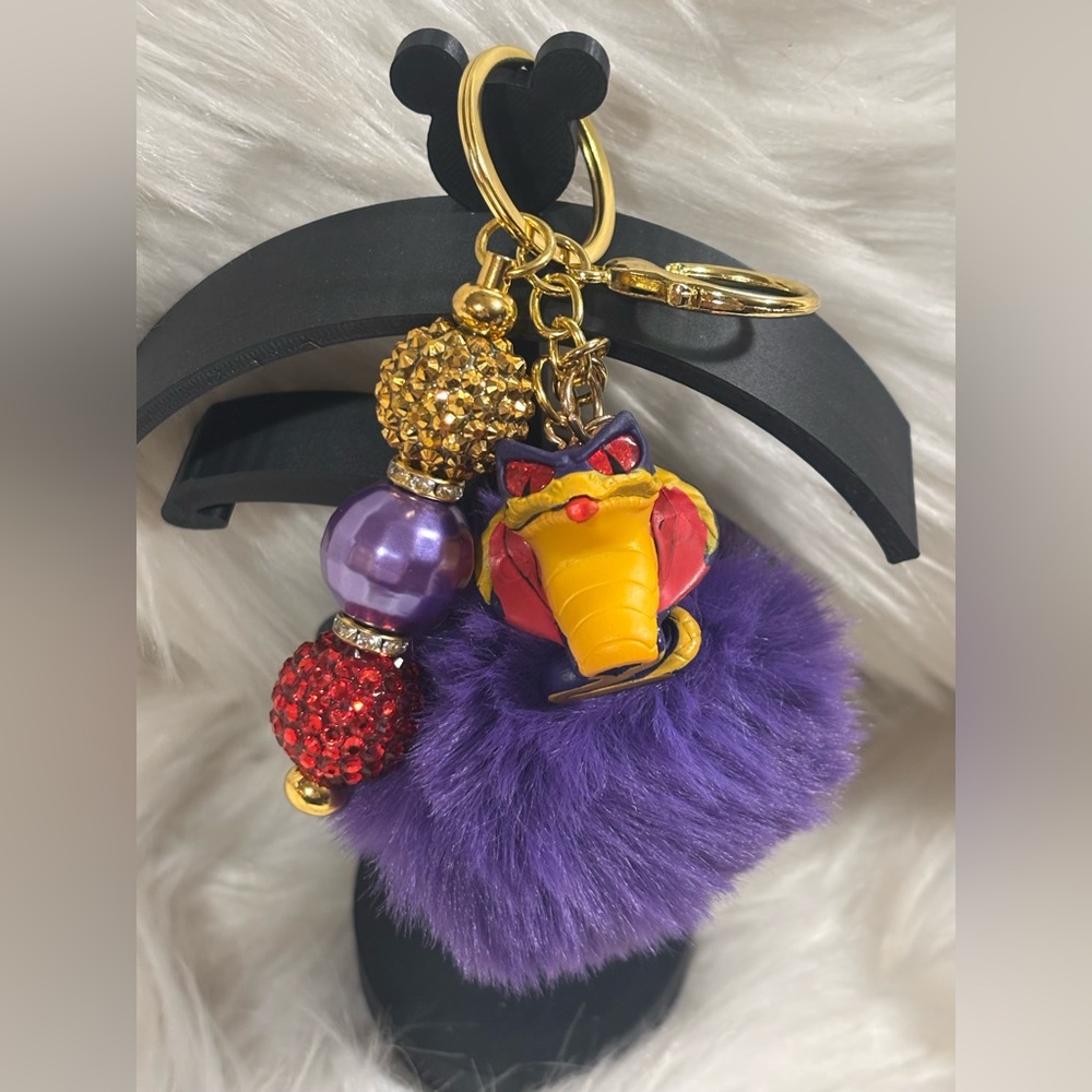 Jafar as a Snake Doorables Keychain/Bag Charm Handmade